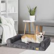 Show in main carousel: BingoPaw Orthopedic Sofa Dog & Cat Bed with Removable Cover, Grey, Large slide 1 of 9