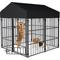 Show in main carousel: BingoPaw Outdoor Dog & Cat Kennel with Cover, Black, X-Small slide 6 of 11