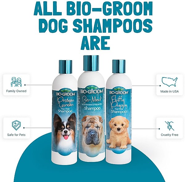 Show full view: Bio-Groom Bio-Med Veterinary Strength with Salycilic Acid Dog Shampoo, 8-fl oz bottle slide 3 of 6