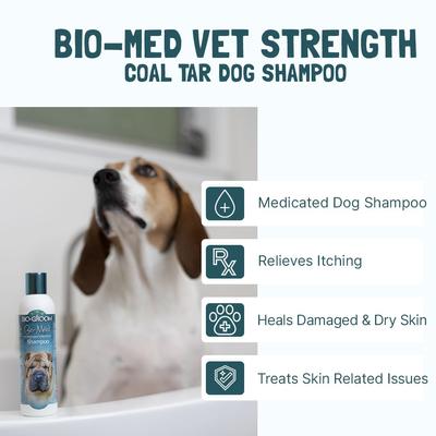Show full view: Bio-Groom Bio-Med Veterinary Strength with Salycilic Acid Dog Shampoo, 1-gal bottle slide 2 of 6