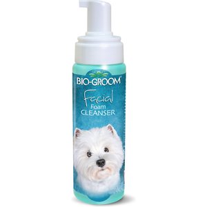 Bio-Groom Facial Foam Dog Cleanser, 8-fl oz bottle