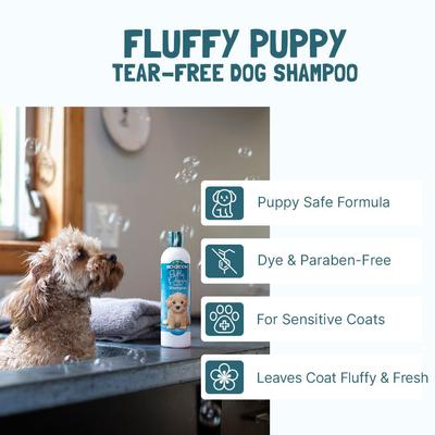 Show full view: Bio-Groom Fluffy Puppy Tear-Free Dog Shampoo, 1 gallon bottle slide 2 of 5
