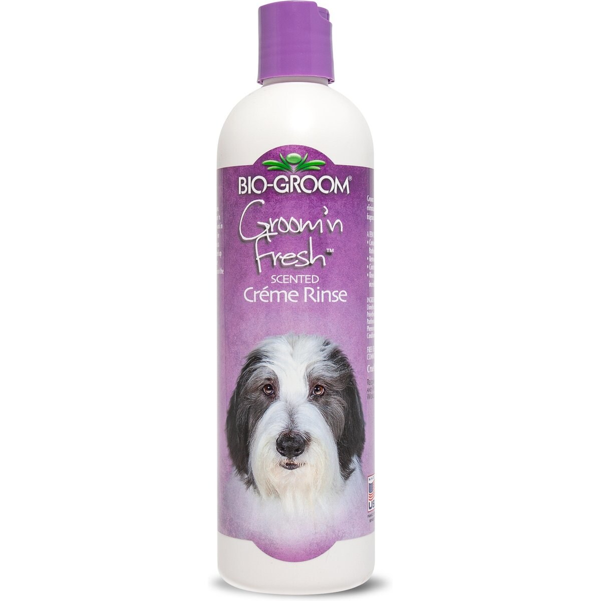 Bio-Groom Groom 'N Fresh Creme Rinse Dog Conditioner, 12-fl oz bottle