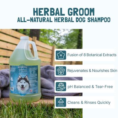 Show full view: Bio-Groom Herbal Groom Conditioning Dog Shampoo, 1-gal bottle slide 2 of 5