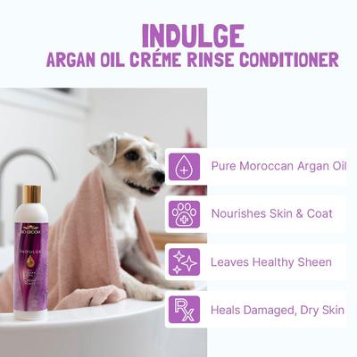 Show full view: Bio-Groom Indulge Argan Oil Dog Creme Rinse, 1-gal bottle slide 3 of 5