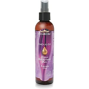 Bio-Groom Indulge with Argan Oil Daily Brushing Aid Dog Spray, 8-fl oz bottle