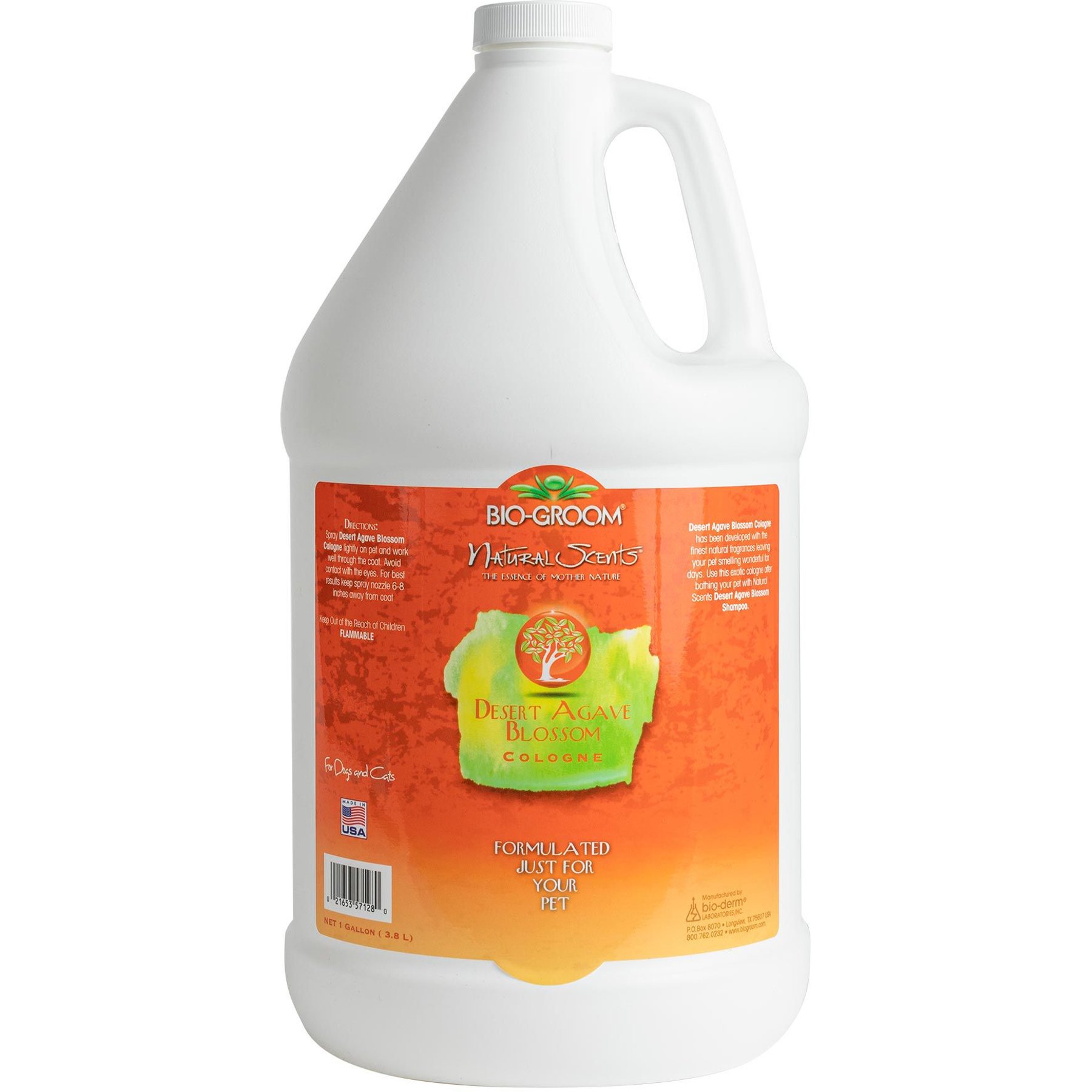 Bio-Groom Natural Scents Desert Agave Blossom Cologne Dog Spray, 1-gal
