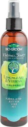 Bio-Groom Natural Scents Lemongrass & Verbena Cologne Dog Spray, 8-fl oz bottle