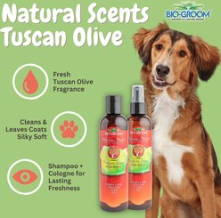 Bio-Groom Natural Scents Tuscan Olive Dog Shampoo, 8-fl oz bottle slide 2 of 5