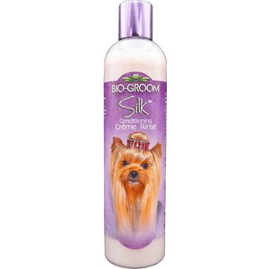 Bio-Groom Silk Chamomile Enriched Creme Rinse Dog Conditioner, 12-fl oz bottle