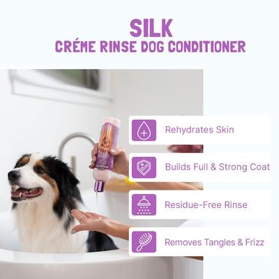 Show full view: Bio-Groom Silk Conditioning Creme Dog & Cat Rinse, 2.5-gal bottle slide 3 of 6