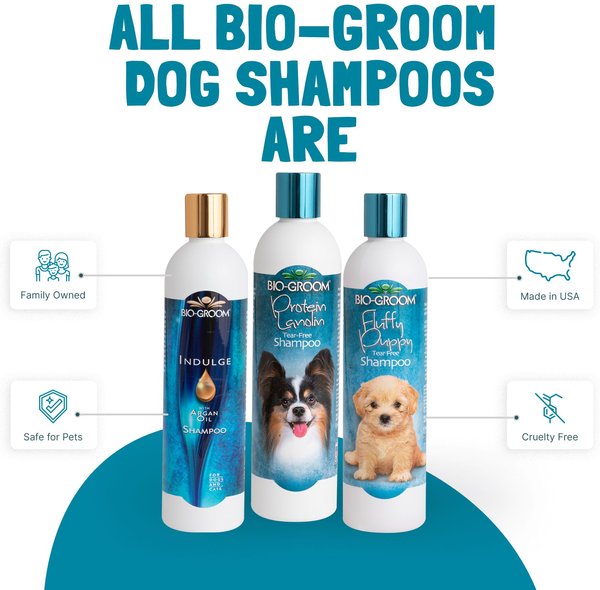 Bio-Groom Silky Dog Tear-Free Protein Lanolin Dog Shampoo