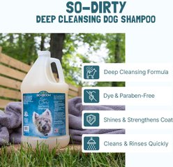 Bio-Groom So-Dirty Deep Cleansing Dog Shampoo, 12-fl oz bottle slide 2 of 5