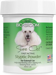Bio-Groom Sure Clot Fast Acting Styptic Dog & Cat Powder, 1.5-oz