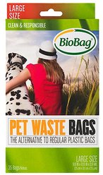BioBag Large Pet Waste Bags, 35 count