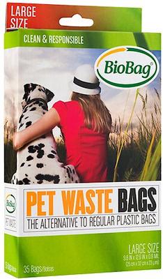 Show full view: BioBag Large Pet Waste Bags, 35 count slide 2 of 6