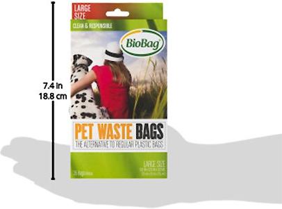 Show full view: BioBag Large Pet Waste Bags, 35 count slide 4 of 6