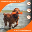Show in main carousel: Bionic Urban Stick Tough Treating Dog Chew Toy, Orange, Large: 10-in slide 4 of 9