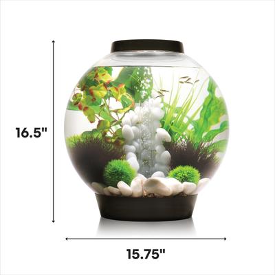 Show full view: biOrb Classic LED Fish Aquarium, Black, 8-gal slide 2 of 6