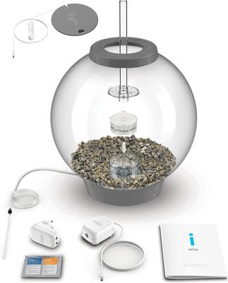 Show full view: biOrb CLASSIC 60 LED Aquarium, Silver, 16-gal slide 3 of 5