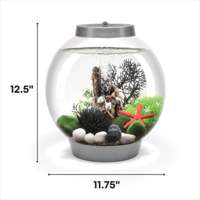 Show full view: biOrb CLASSIC 60 MCR Aquarium, Silver, 4-gal slide 2 of 6