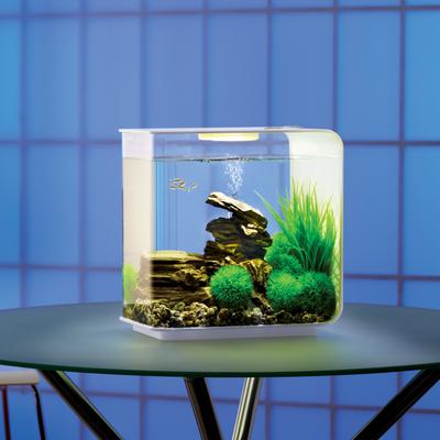 Show full view: biOrb FLOW LED Aquarium, White, 4-gal slide 3 of 5