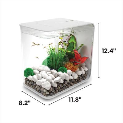Show full view: biOrb FLOW LED Aquarium, White, 4-gal slide 2 of 5