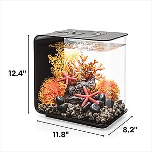 biOrb FLOW MCR Aquarium, Black, 4-gal