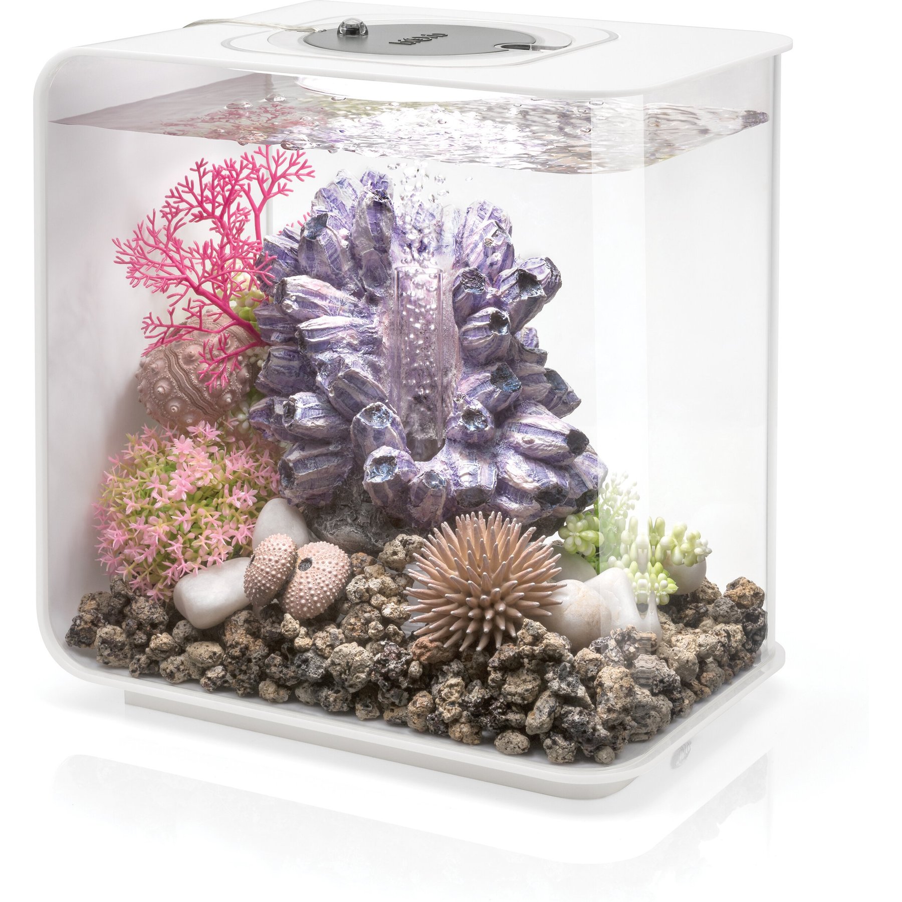 biOrb FLOW MCR Aquarium, White, 4-gal