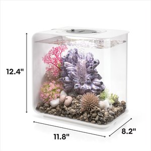 biOrb FLOW MCR Aquarium, White, 4-gal