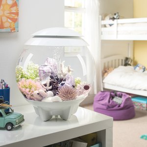 biOrb HALO MCR Aquarium, White, 4-gal