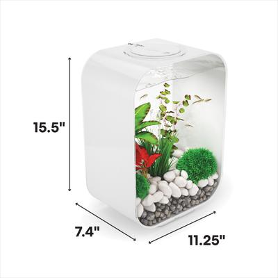 Show full view: biOrb LIFE LED Aquarium, White, 4-gal slide 2 of 4