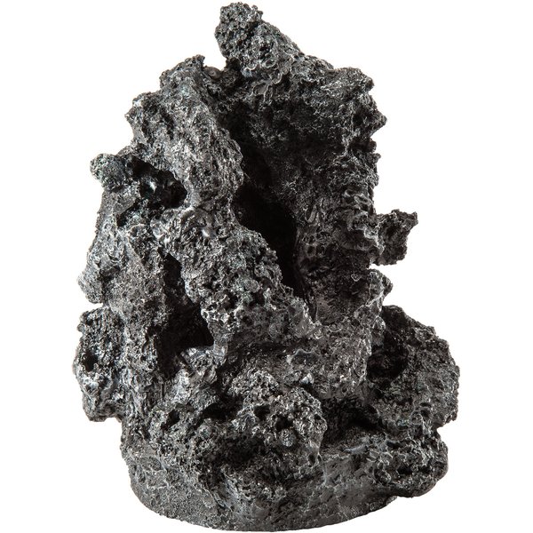 biOrb Lava Rock with Fire Coral Aquarium Ornament