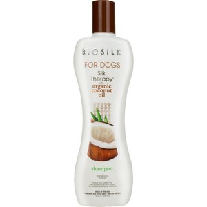 BioSilk Silk Therapy Organic Coconut Oil Dog Shampoo