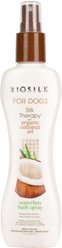 BioSilk Silk Therapy Organic Coconut Waterless Dog Bath Spray, 7-fl oz bottle