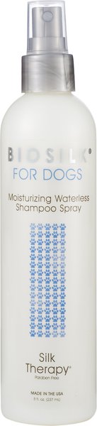 Show full view: BioSilk Therapy Deep Moisture Waterless Dog Shampoo Spray, 8-fl oz bottle slide 1 of 4