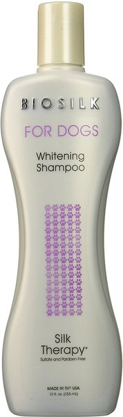 BioSilk Therapy Whitening Dog Shampoo