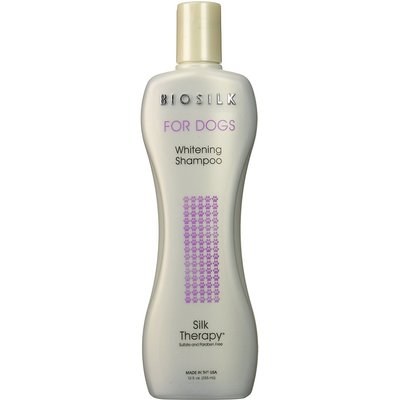 BioSilk BioSilk Therapy Whitening Dog Shampoo, 12-fl oz bottle