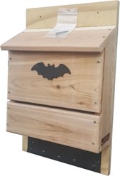 Bird Houses by Mark 3 Chamber Cedar Bat House, Large slide 2 of 4