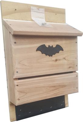 Show full view: Bird Houses by Mark 3 Chamber Cedar Bat House, Large slide 3 of 4
