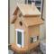 Show in main carousel: Bird Houses by Mark Cedar Cottage Bird House, Green slide 3 of 5
