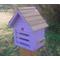 Show in main carousel: Bird Houses by Mark Homestead Ladybug Bird House, Lavender slide 3 of 4