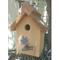 Show in main carousel: Bird Houses by Mark Peaked Roof Cedar Bird House slide 2 of 3