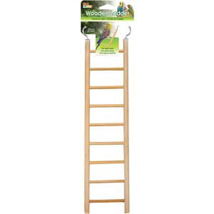 Bird Life 9 Step Wooden Bird Ladder, 3.75 x 15.25-in