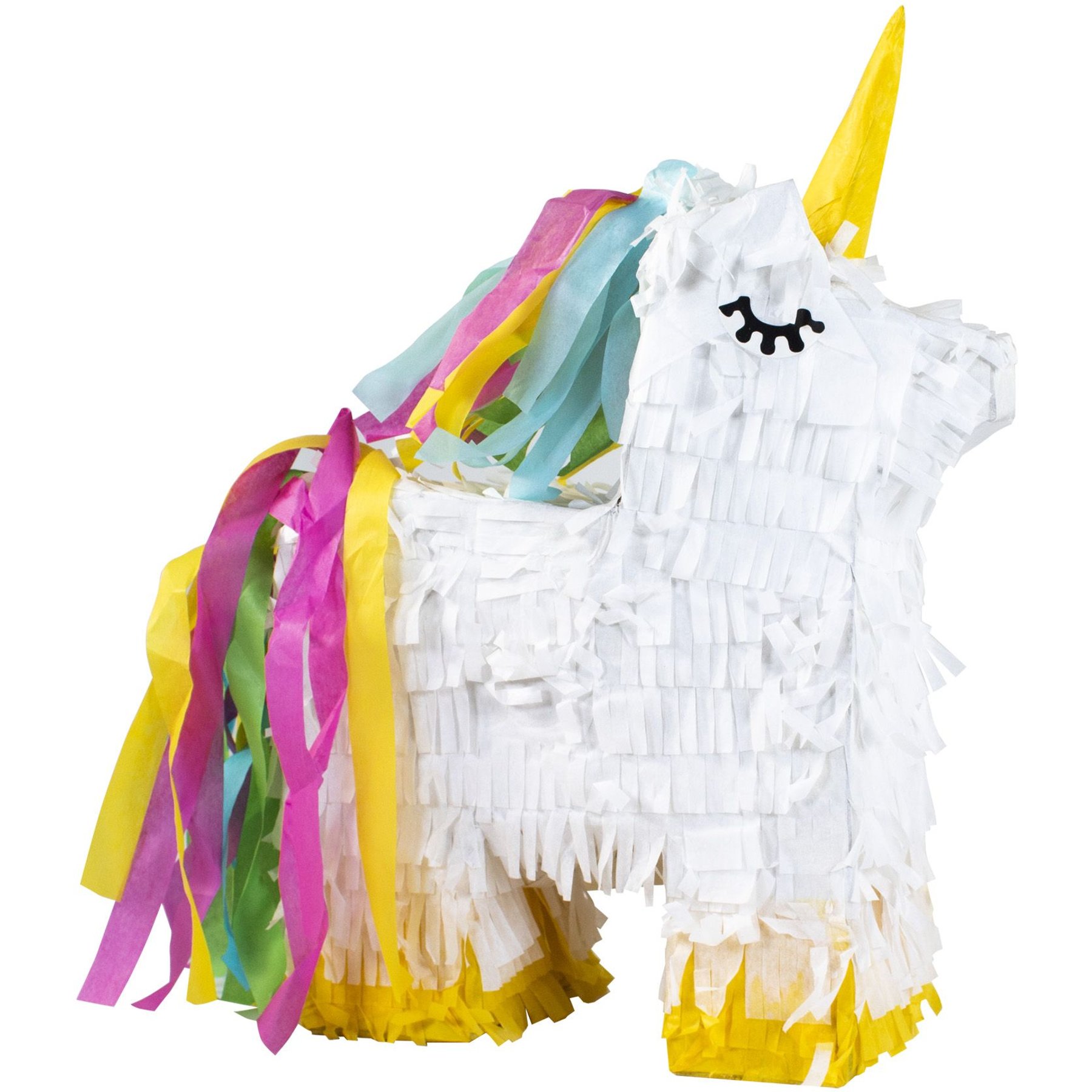 Bird Life Bird Unicorn Pinata with Natural Nesting Material