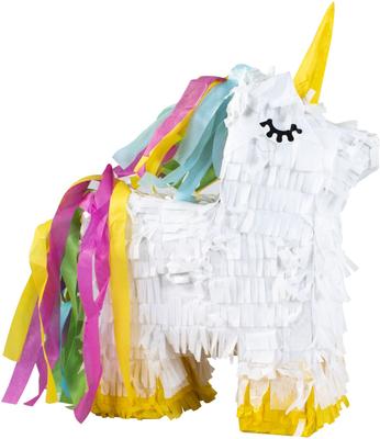 Show full view: Bird Life Bird Unicorn Pinata with Natural Nesting Material slide 1 of 5