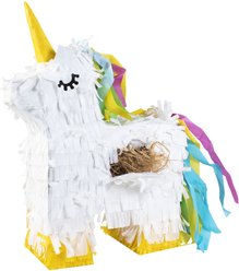 Bird Life Bird Unicorn Pinata with Natural Nesting Material slide 2 of 4