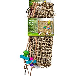 Bird Life Natural Weave Bird Cage Climbing Mat, 13.75 x 13.75-in