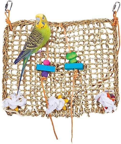 Bird Life Natural Weave Bird Cage Climbing Mat, 13.75 x 13.75-in