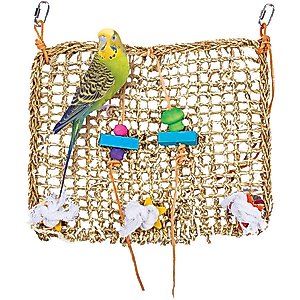 Bird Life Natural Weave Bird Cage Climbing Mat, 13.75 x 13.75-in